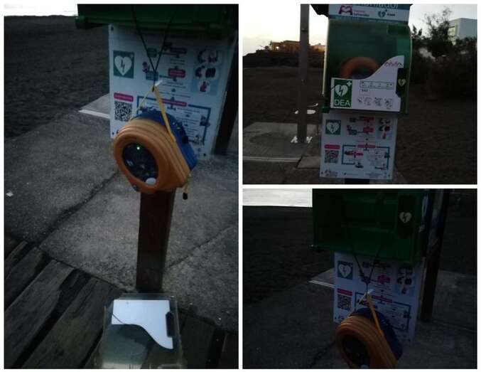 Rompieron la caja pero no se llevaron el aparato/TA.